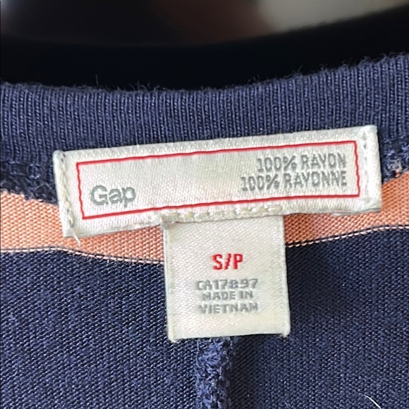 GAP Sleeveless Striped Maxi Tank Dress Size S - Picture 3 of 9